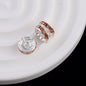 [KM0077]- 12MM Metal Circle Spacers with Rhinestones in Solid Colors