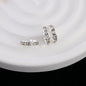 [KM0077]- 12MM Metal Circle Spacers with Rhinestones in Solid Colors