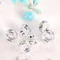 [KM0078]- 10mm Metal Circle Spacers, with Rhinestones in Solid Colors