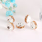 [KM0078]- 10mm Metal Circle Spacers, with Rhinestones in Solid Colors