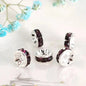 [KM0078]- 10mm Metal Circle Spacers, with Rhinestones in Solid Colors