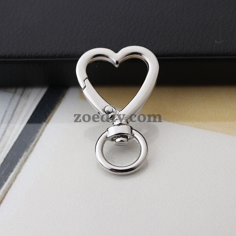 FS1560-41*26mm Heart Keychain Ring