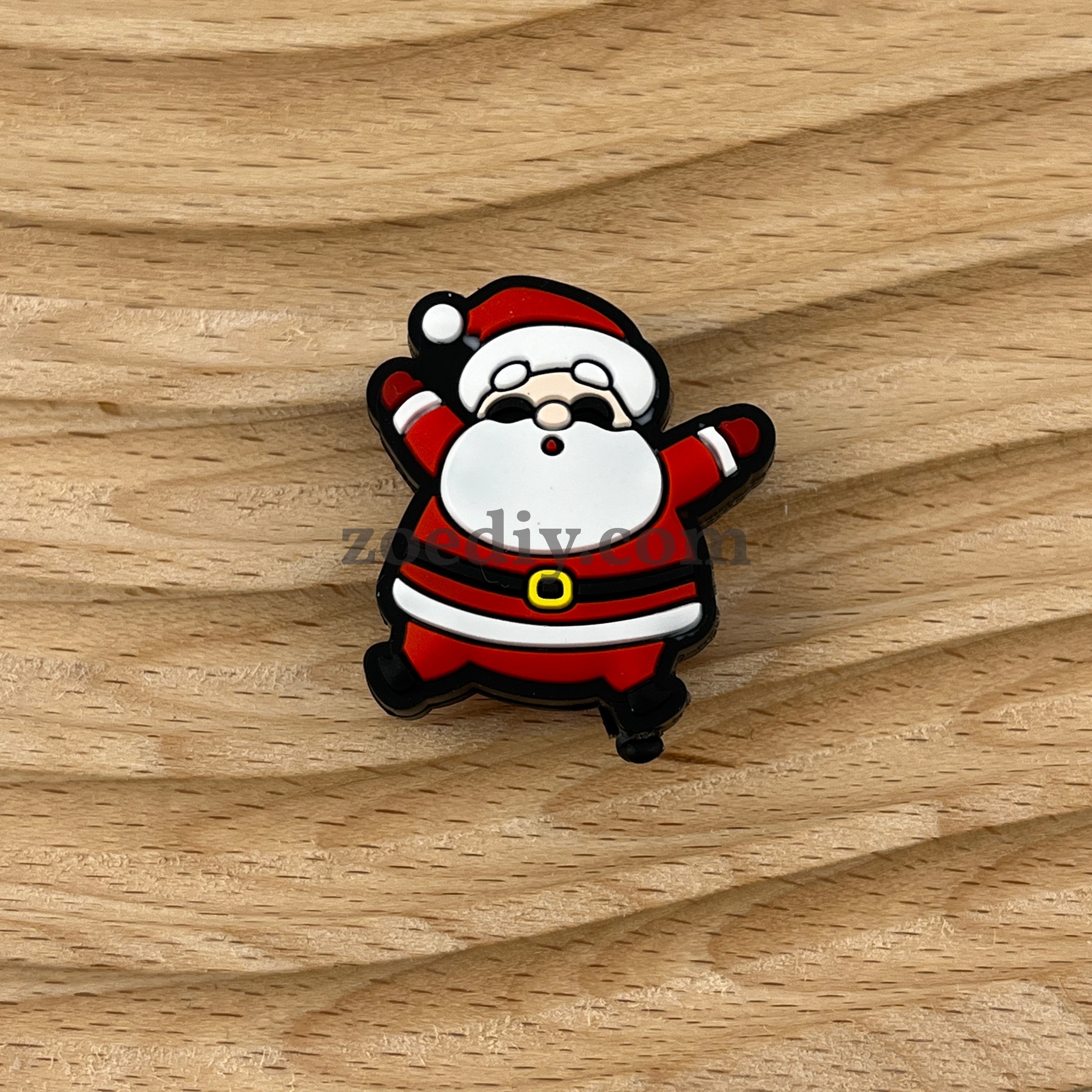 FS1549-Santa Silicone Focal Beads