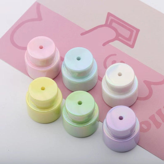 FS0874-25MM Mixed Color Cake bottom bead Fit For Beadspen Beads
