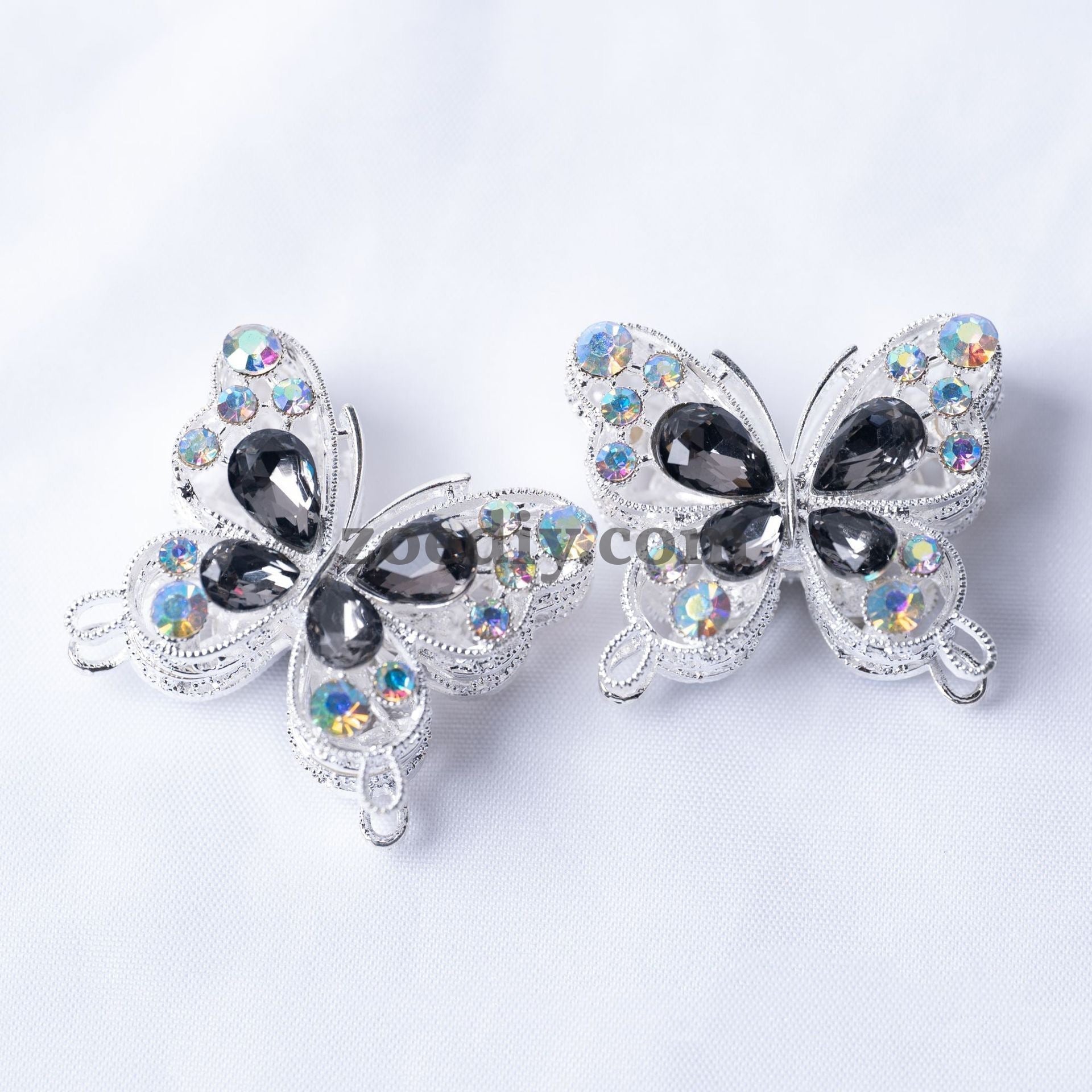 FS1621-32*35MM Metal Crystal  Butterfly Beads Fit For Beadable Pens