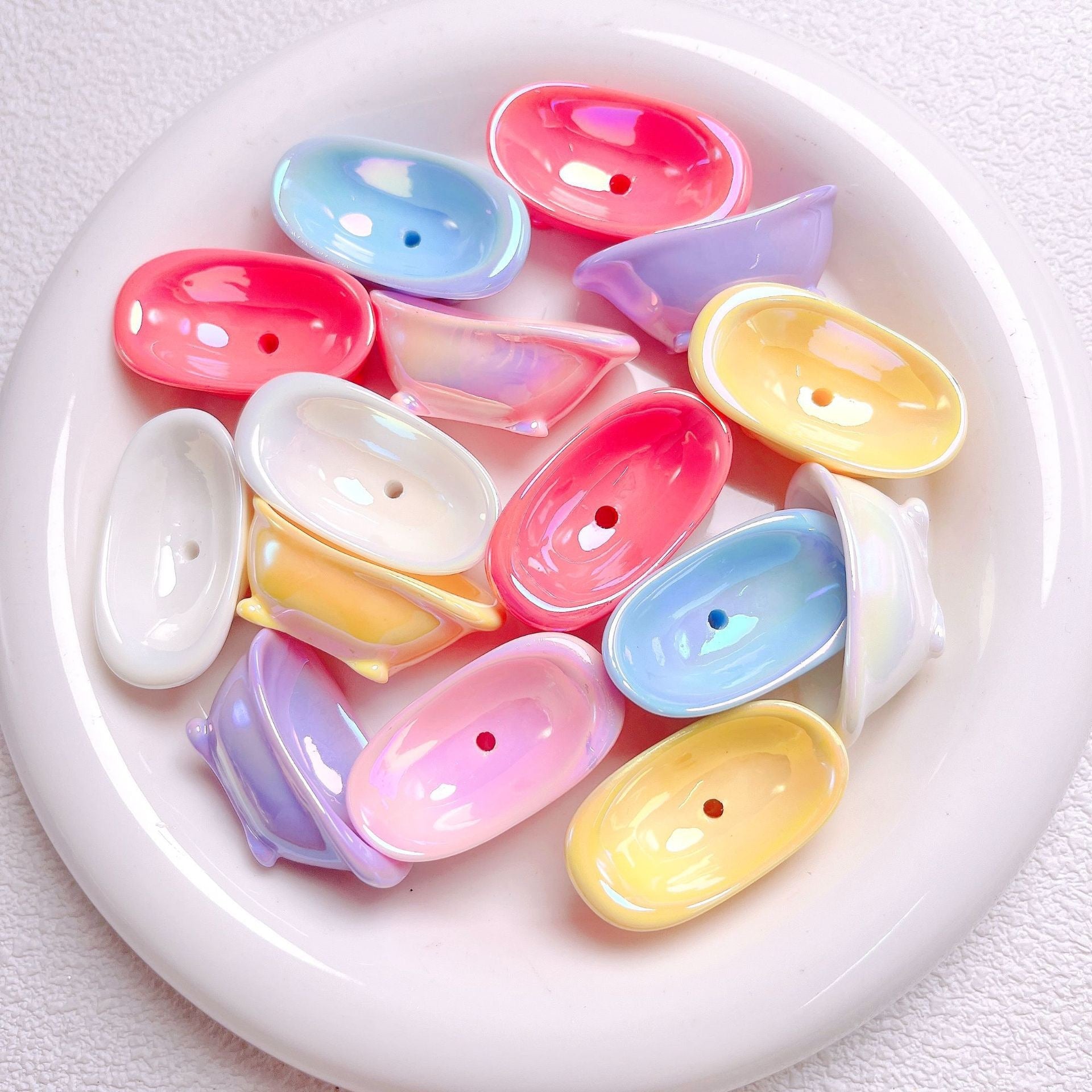 FS1656-36.5*14MM Bathtub Acrylic Beads Fit For Beadable Pens