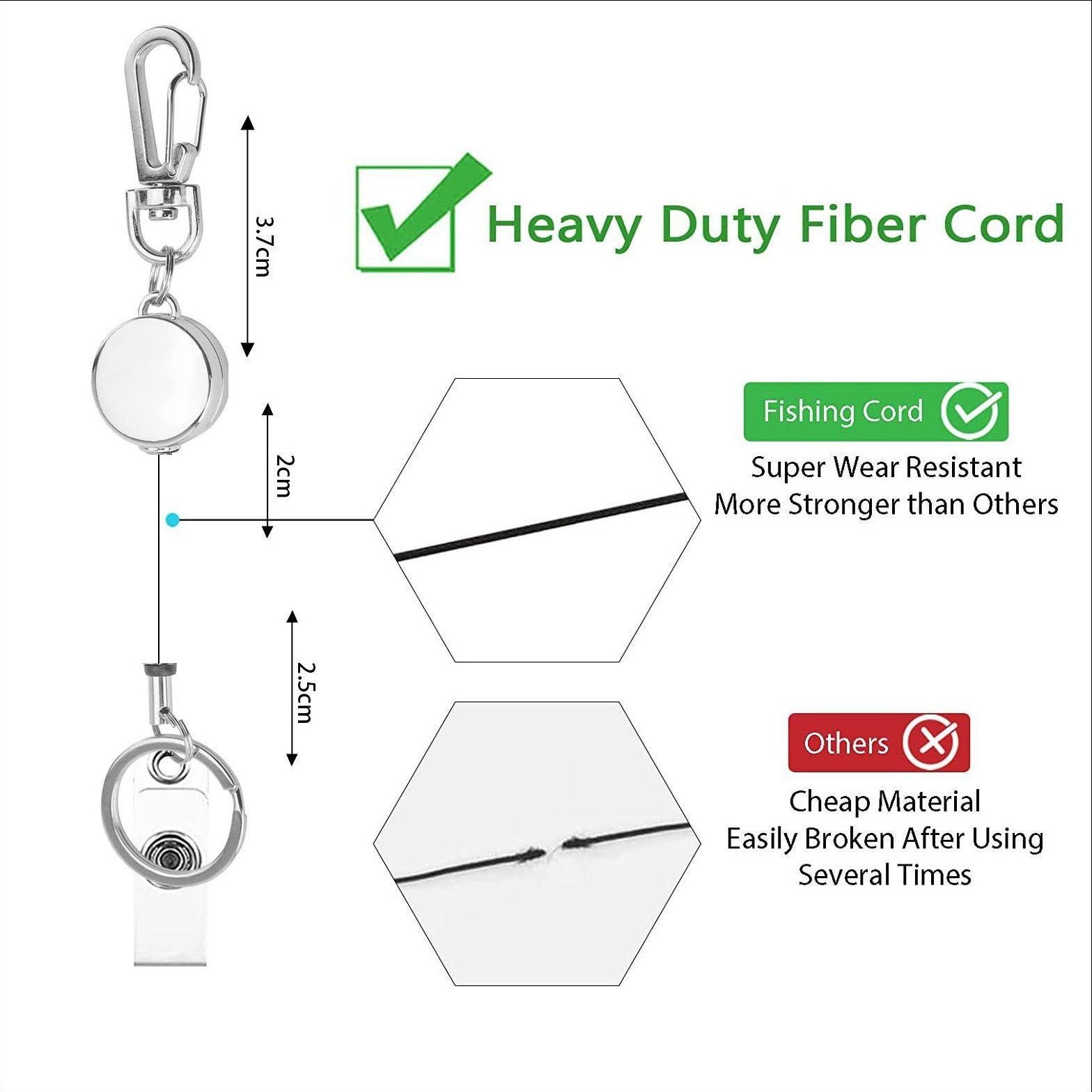 FS1673-Out Door Retractable keychain