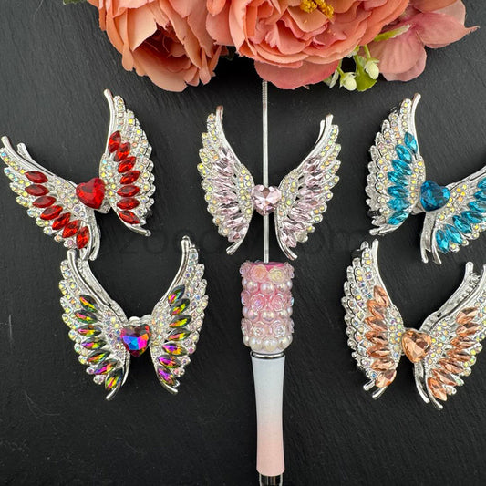 FS4694-45*20mm Angle Wings Alloy Beads
