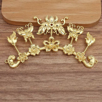 FS4875- Butterflies, Flowers, Arches, Alloy Charms