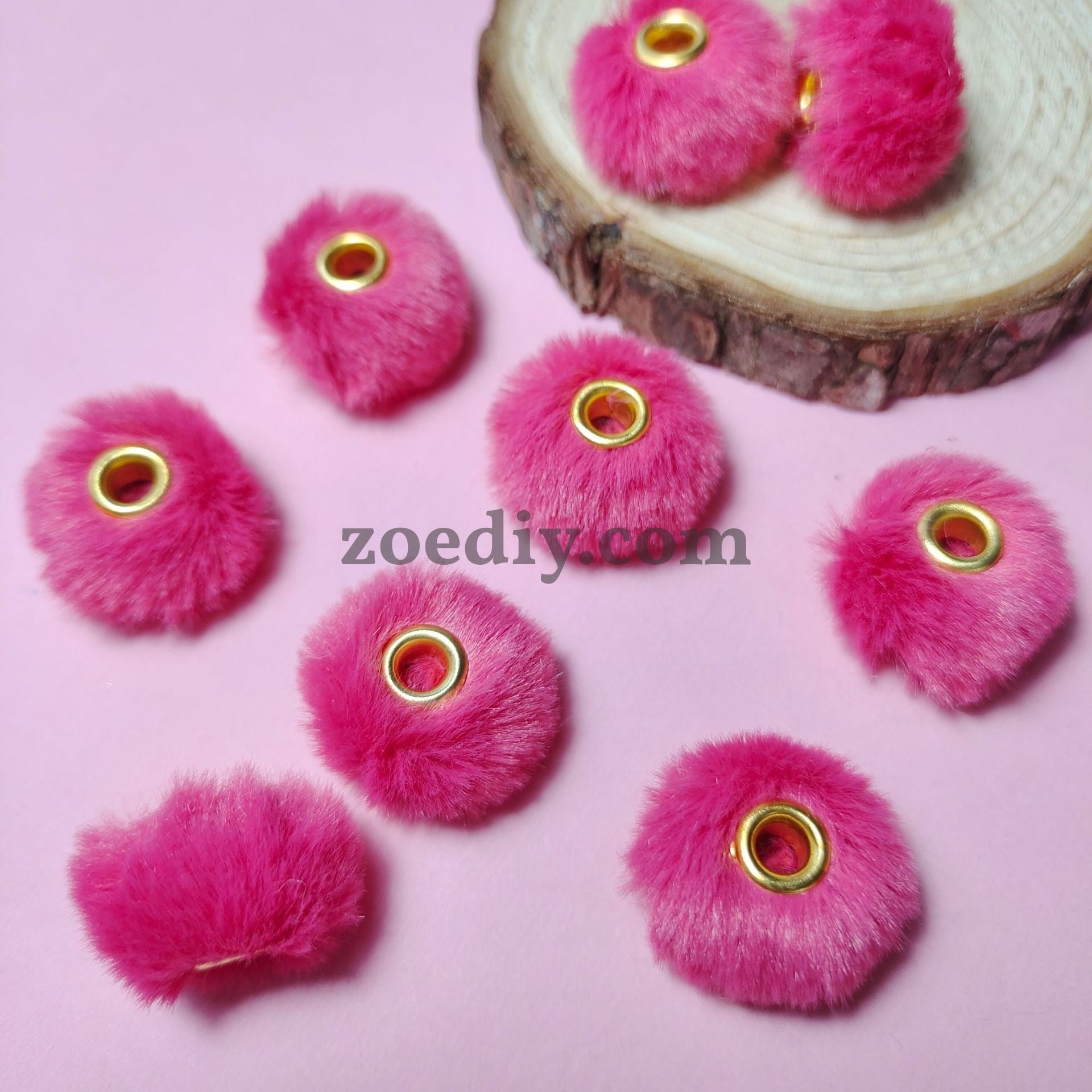 FS2081--Plush Spacer Beads Fit For Beadable Pens