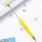 [KM2342]- 10 Pieces/Bag Solid Color Plastic Regular Beadable Pens