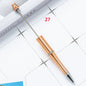 [KM2342]- 10 Pieces/Bag Solid Color Plastic Regular Beadable Pens