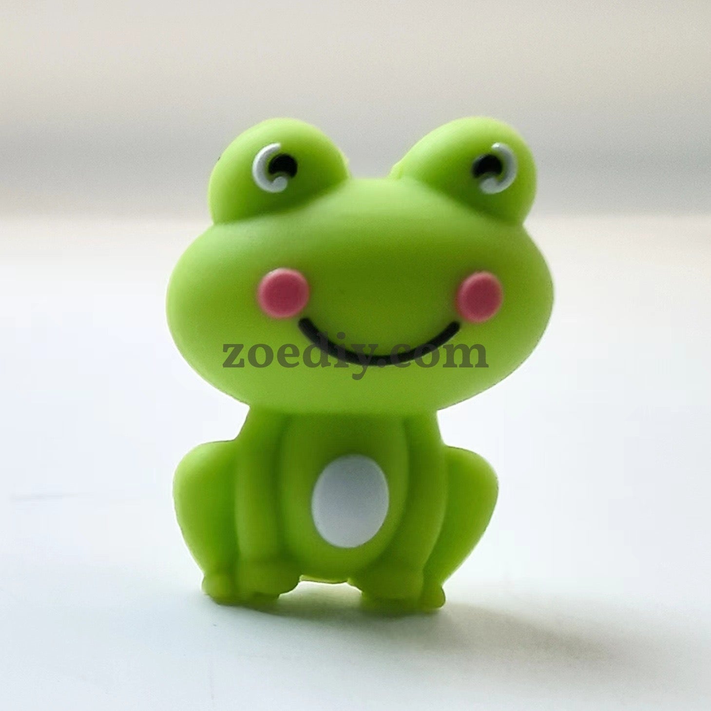 FS1624-3D Frog Silicone  Focla Beads Fit For Beadspen Bead