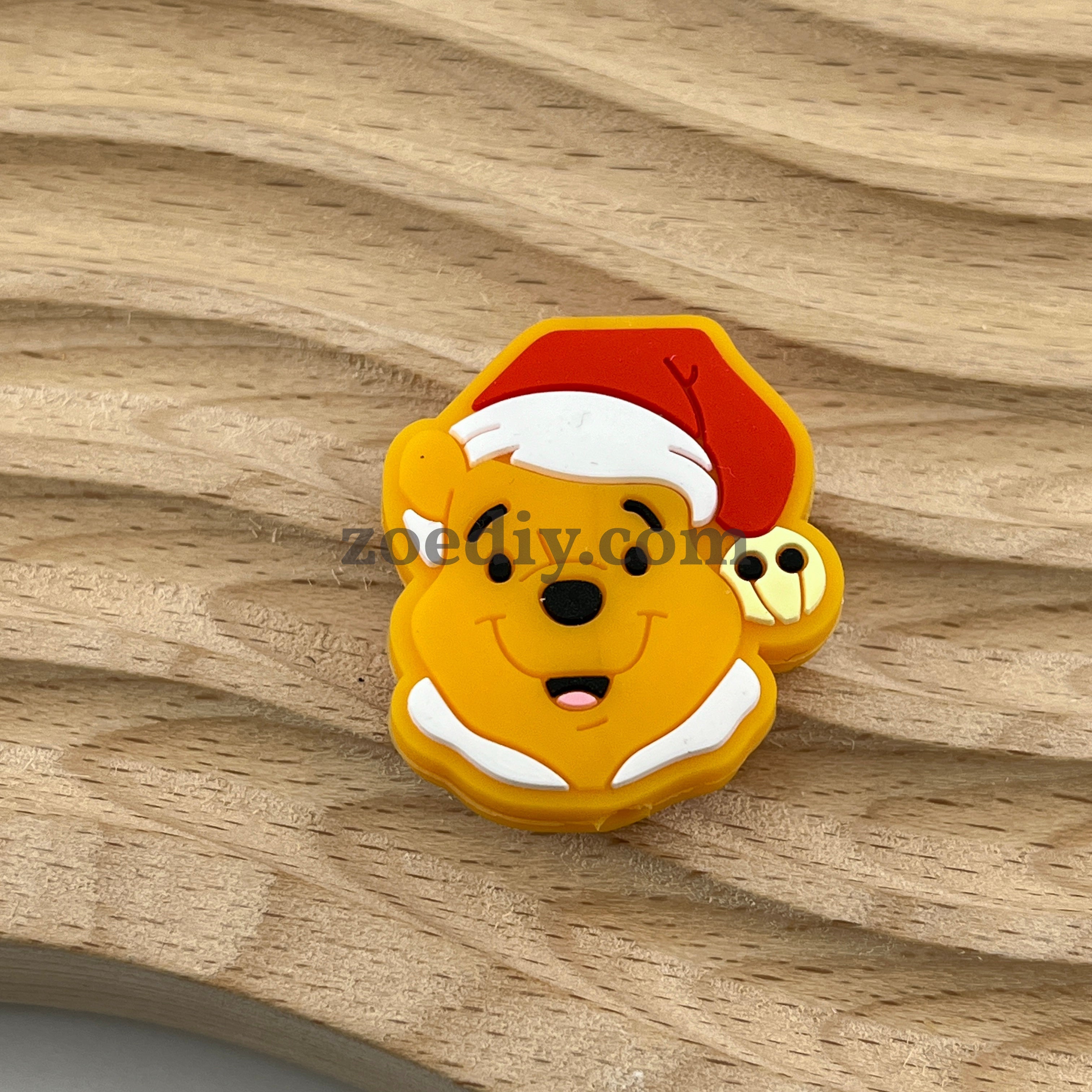 FS1569-27MM Winnie the Pooh Silicone Focal Fit For Beadspen Bead