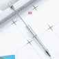 [KM2342]- 10 Pieces/Bag Solid Color Plastic Regular Beadable Pens