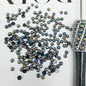 [KM3639]- 4mm AB Half Pearl Charms, Looking Half Acrylic Pearl Patch For Making Fancy Beads Or Fancy Pen