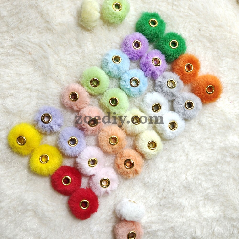 FS2081--Plush Spacer Beads Fit For Beadable Pens