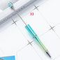 [KM2342]- 10 Pieces/Bag Solid Color Plastic Regular Beadable Pens