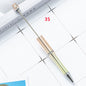 [KM2342]- 10 Pieces/Bag Solid Color Plastic Regular Beadable Pens