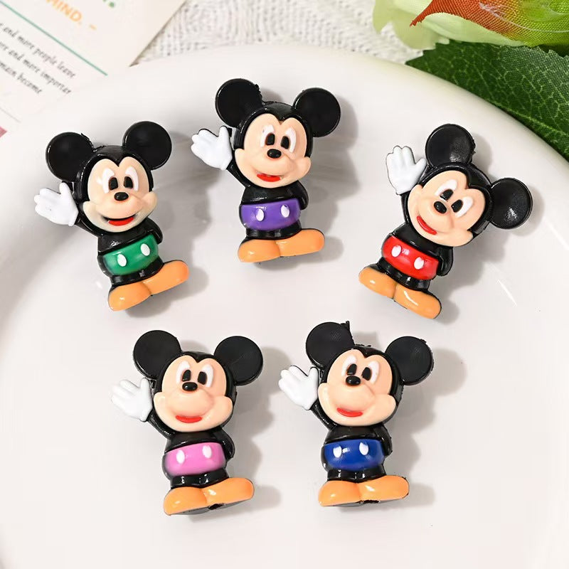 FS5513- Pvc Mk Beads Mickey Silicone Beads
