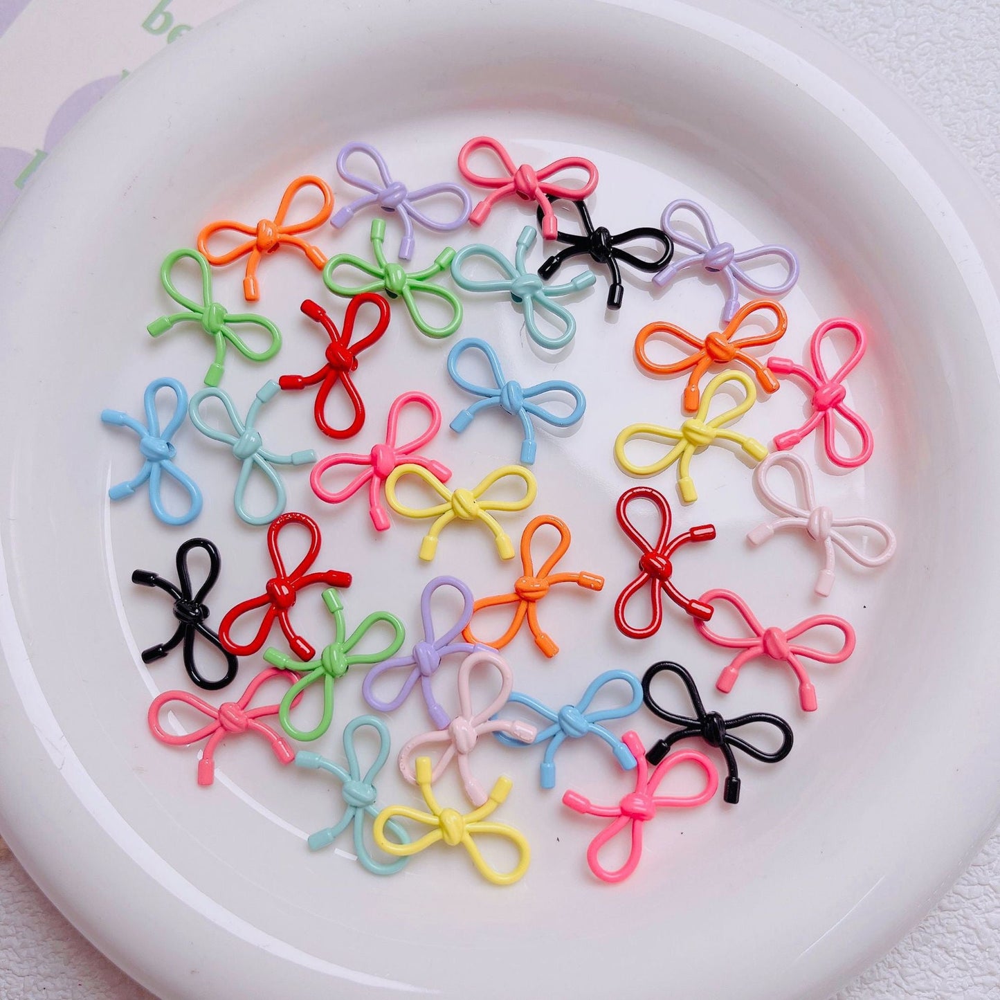 FS2511-13¡Á20mm Stoving Vanish Metal Beads For Making Keychain
