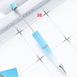 [KM2342]- 10 Pieces/Bag Solid Color Plastic Regular Beadable Pens