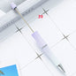 [KM2342]- 10 Pieces/Bag Solid Color Plastic Regular Beadable Pens