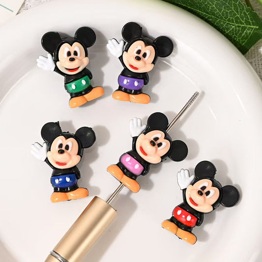 FS5513- Pvc Mk Beads Mickey Silicone Beads