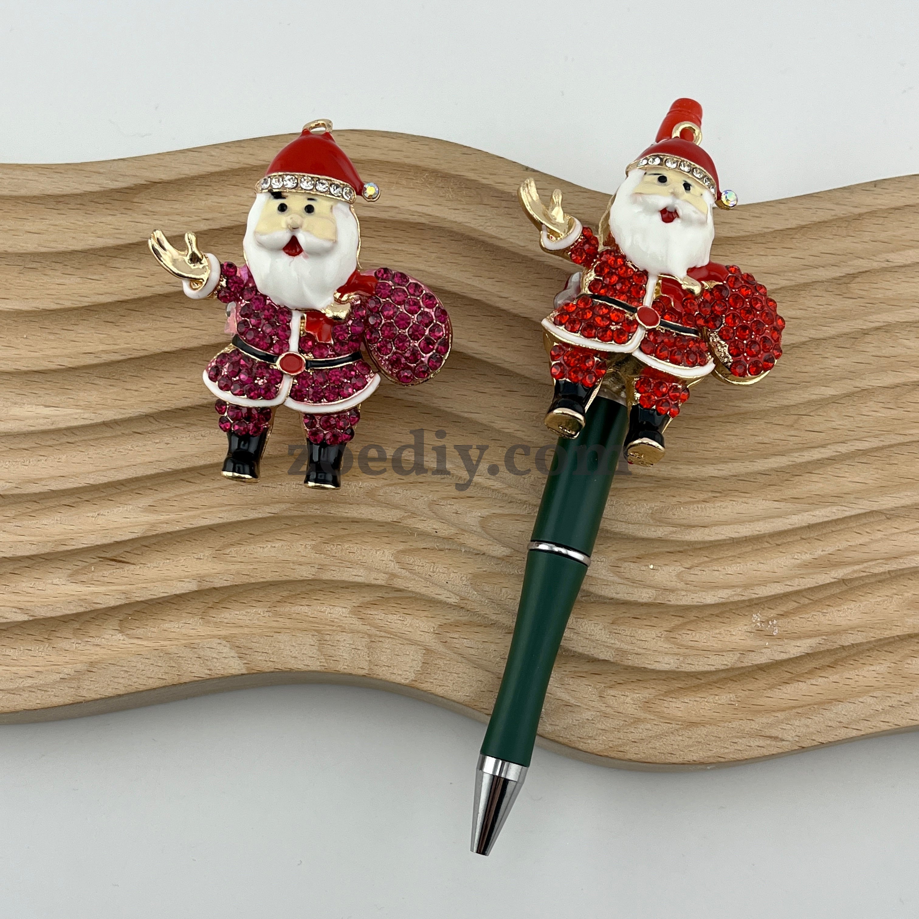 FS1617-62MM Diamond Santa Claus Heavy duty Beads Fit For Beadable Pens