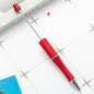 [KM2342]- 10 Pieces/Bag Solid Color Plastic Regular Beadable Pens