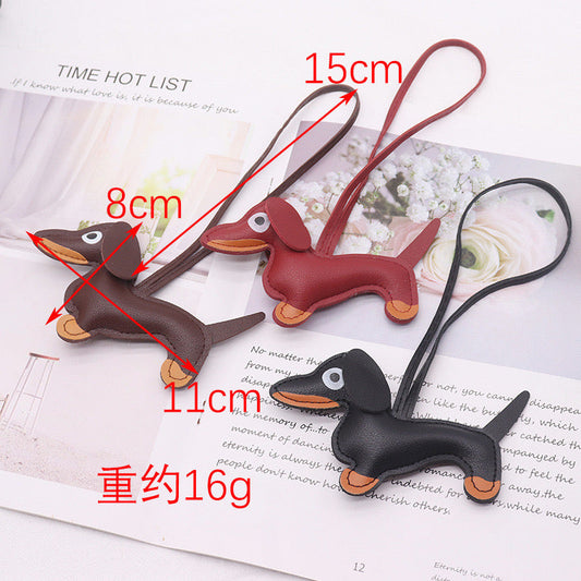 FS2315- 1 Piece Cute Dog Charms For Making Key Chain
