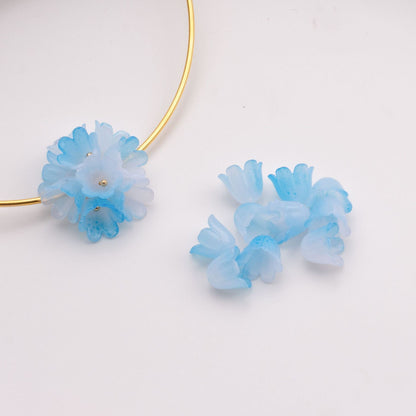FS1647-10MM Lily of Valley ABS Pearl Looking Flower Beads For Making Car Hangers