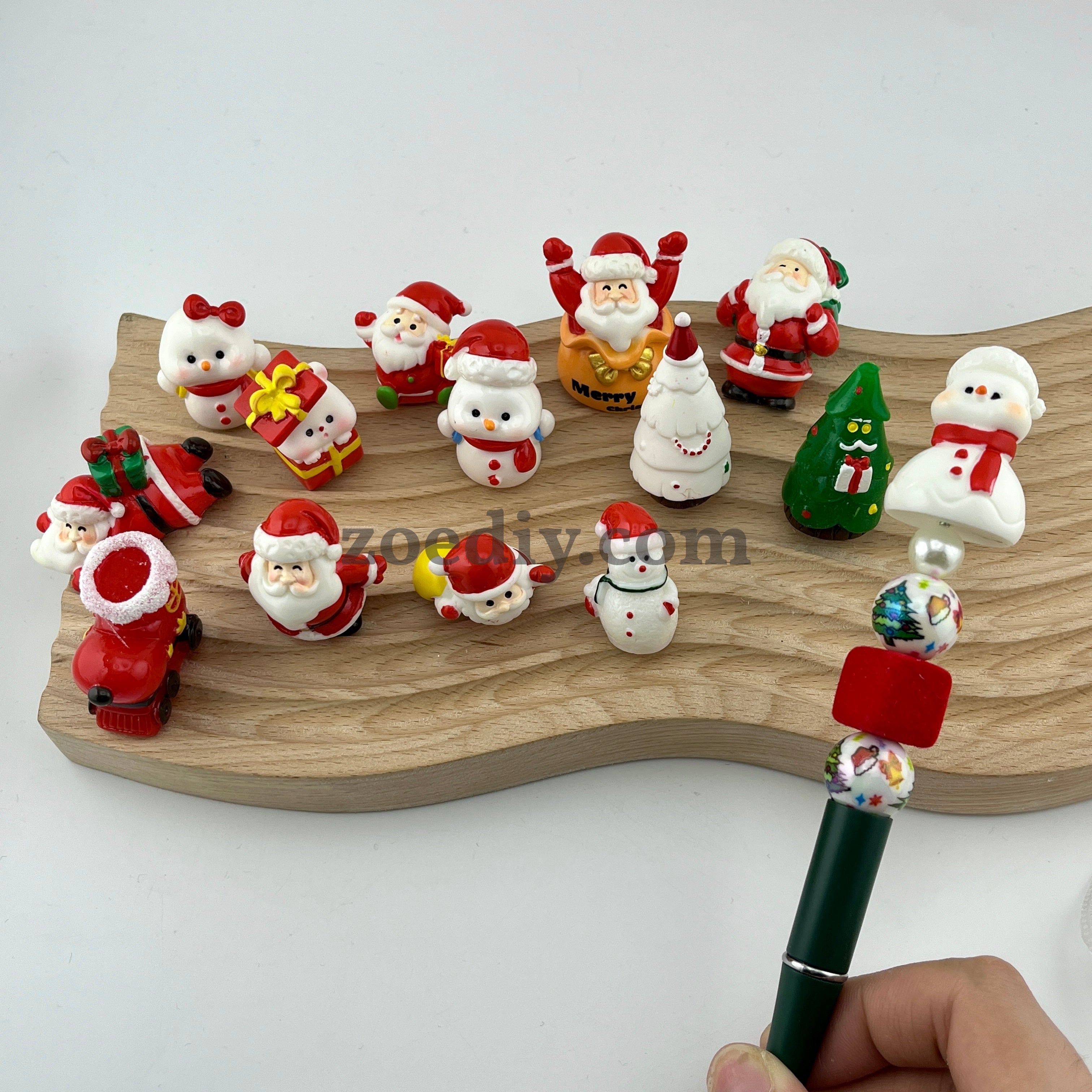 FS1564-Christmas Pen Cap Fit For Beadspen Beads