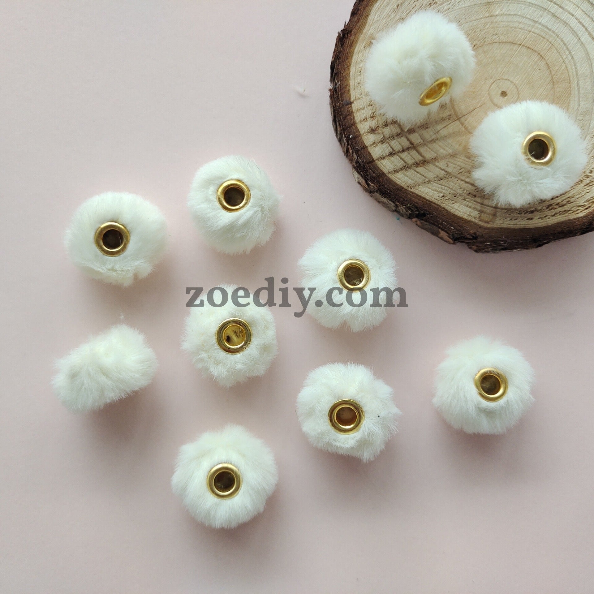 FS2081--Plush Spacer Beads Fit For Beadable Pens