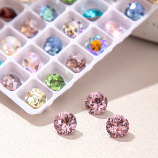 FS3971- 5mm Pink AB Crystal Diamonds