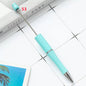 [KM2342]- 10 Pieces/Bag Solid Color Plastic Regular Beadable Pens