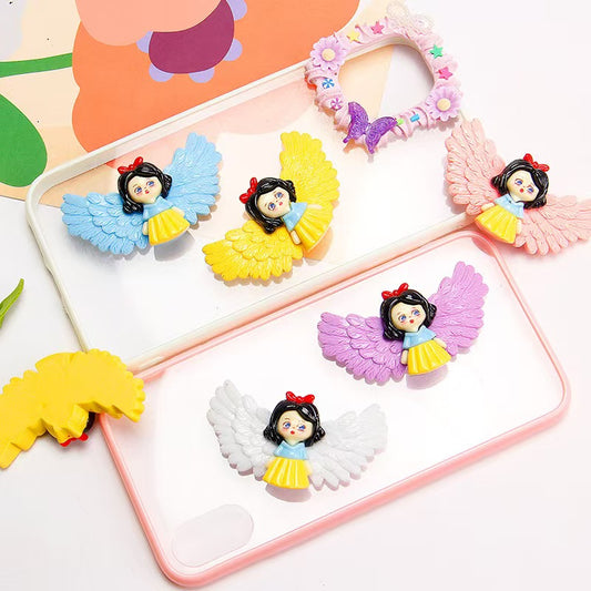 FS0949- Snow White Resin Beads