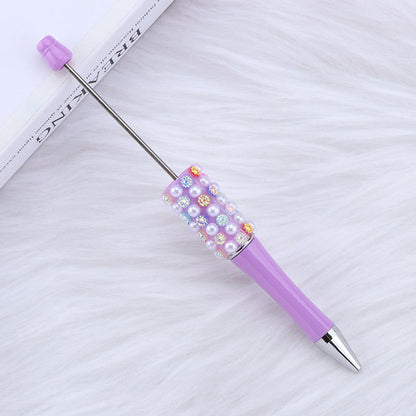 FS2741-Colorful Pearl Fancy Beadable Pens