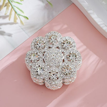 FS5388- 41mm 8 Petal Round Flower Metal Beads 8-Petal Round Flower Metal Beads Fit For Pen