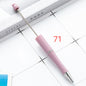 [KM2342]- 10 Pieces/Bag Solid Color Plastic Regular Beadable Pens