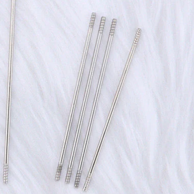 [KM2007]-72mm, [KM5552]-97mm, [KM2006]-117mm, 비딩 펜용 스테인리스 스틸 연장 교체 로드