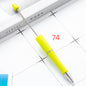 [KM2342]- 10 Pieces/Bag Solid Color Plastic Regular Beadable Pens