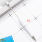[KM2342]- 10 Pieces/Bag Solid Color Plastic Regular Beadable Pens