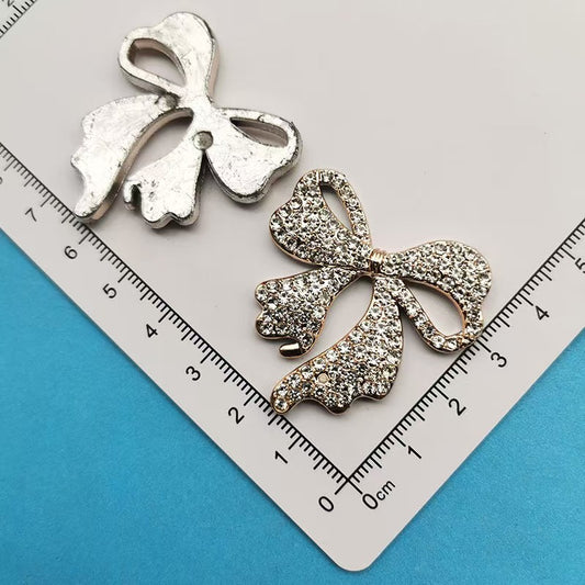 FS5344- Plastic-Bottom Bows Charms Plastic Bottom Bow Patches