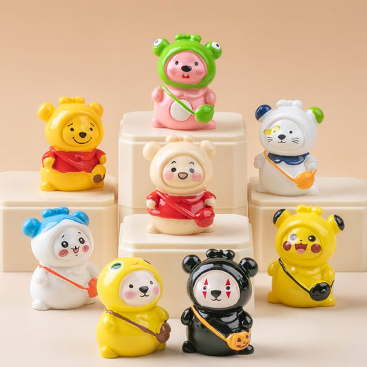 FS5210- Paypal Bear Three - Dimensional Resin