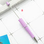 [KM2342]- 10 Pieces/Bag Solid Color Plastic Regular Beadable Pens