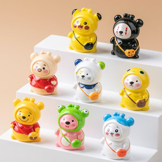 FS5210- Paypal Bear Three - Dimensional Resin