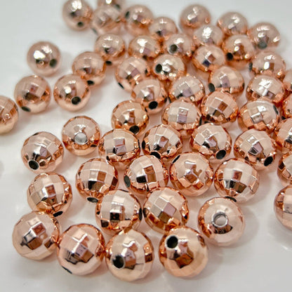 FS2455-16mm Metallic Disco Acrylic Beads Fit For Beadable Pens
