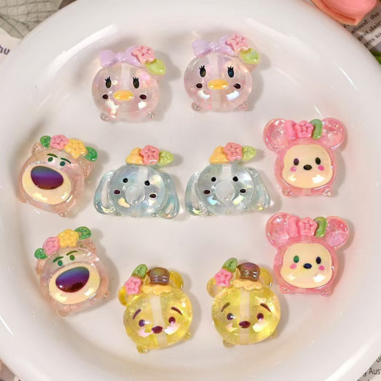 FS5479- Glittery Disney Resin Beads