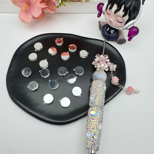 FS5397-About 10mm Metal Based Beads